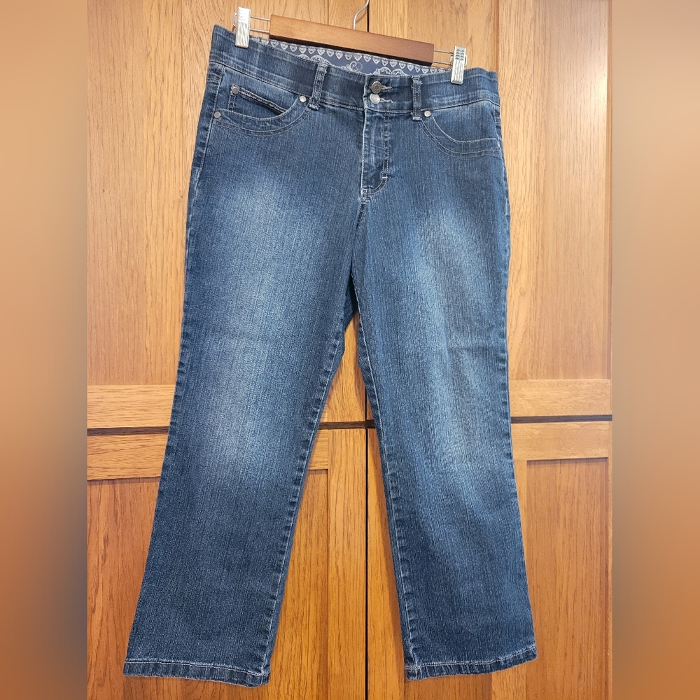 Y2K Bandolino Womens Boheme Capri size 8